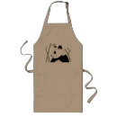 Search for giant panda aprons Bamboo