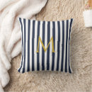 Search for navy blue and white stripes cushions Summer