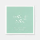 Search for mint green wedding napkins Simple