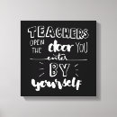 Search for professions canvas prints Instructor
