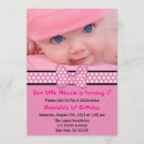 Search for polka dot bow invitations Party