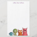 Search for halloween personal stationery Illustration
