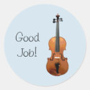 Search for music lessons stickers Violin
