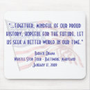 Search for speeches mouse mats Barack