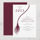 Search for tassel graduation invitations High school