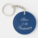 Search for 25th anniversary key rings Celebration