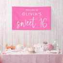 Search for sweet 16 birthday banners Modern