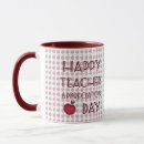 Search for teacher appreciation day mugs Thank you