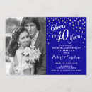 Search for sapphire invitations Royal blue