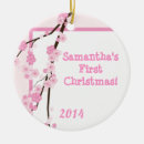 Search for cherry blossom christmas tree decorations Pink