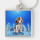 Search for personalization key rings Dog lover
