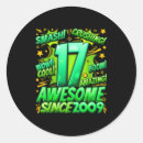 Search for 17 years stickers Boys