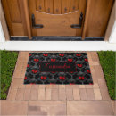 Search for goth doormats Red