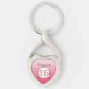 Search for special birthday key rings Pink