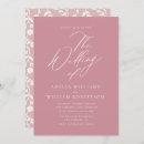Search for cinnamon rose wedding invitations Simple