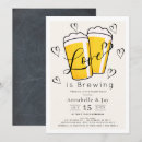 Search for brewing engagement party invitations Chalkboard