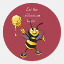 Search for jewish new year stickers Red