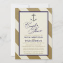 Search for beach shower wedding invitations Gold