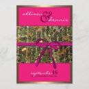 Search for hot pink and green wedding invitations Gold