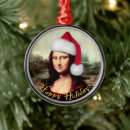 Search for parody christmas tree decorations Mona lisa