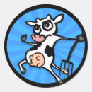 Search for dairy cow stickers Funny