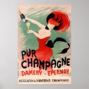 Search for champagne posters Vintage travel