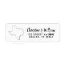 Search for state texas return address labels Minimalist