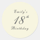 Search for 18th stickers 18th birthday party