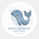Search for happy whale stickers For kids