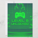 Search for 8 year old boy birthday cards invites Gaming