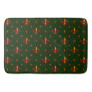 Search for fleur de lis bath mats Green
