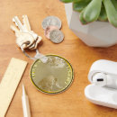 Search for coin key rings Golden