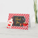 Search for hamburger thank you cards Bbq
