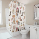 Search for pug shower curtains Puppies