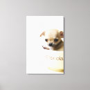 Search for chihuahua dog canvas prints Vertical