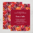 Search for orange rose wedding invitations Botanical