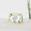 Search for sunflower thank you cards Floral
