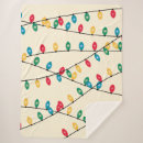 Search for christmas string light blankets Merry and bright