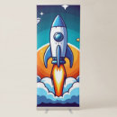 Search for retro rocket posters Universe