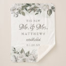 Search for wedding date blankets Newly weds