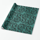 Search for ornament wrapping paper Black
