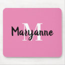 Search for unique mouse mats Monogrammed