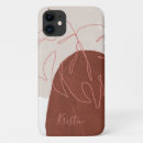 Search for abstract leaf iphone cases Modern