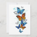Search for butterfly save the dates Blue