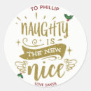 Search for naughty and nice stickers Quote