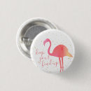 Search for flamingo badges Watercolor