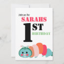 Search for caterpillar birthday invitations Cute