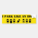 Search for parking bumper stickers Bad