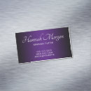 Search for black and purple business cards Elegant