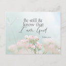 Search for that i am god postcards Be still and know